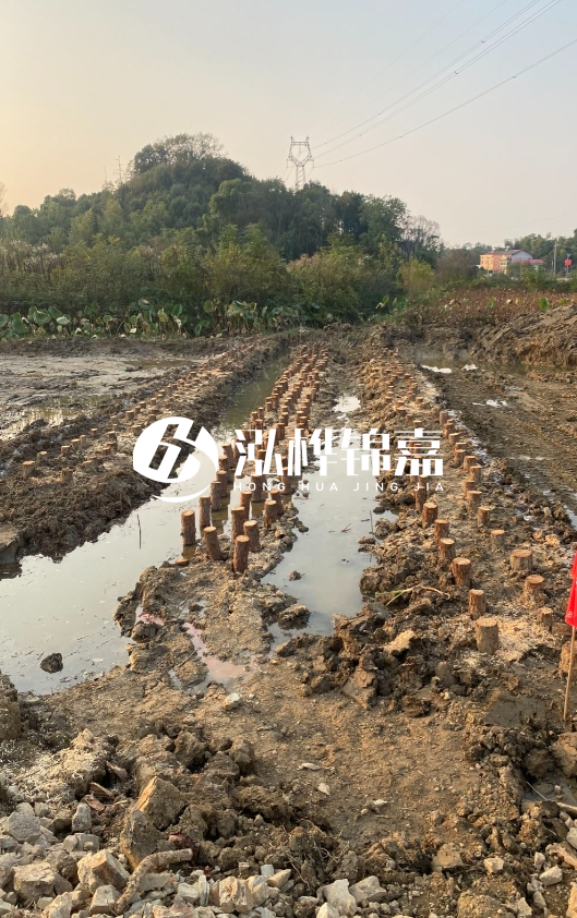 長沙城市防洪打松木樁施工-河道松木樁的使用有何好處?