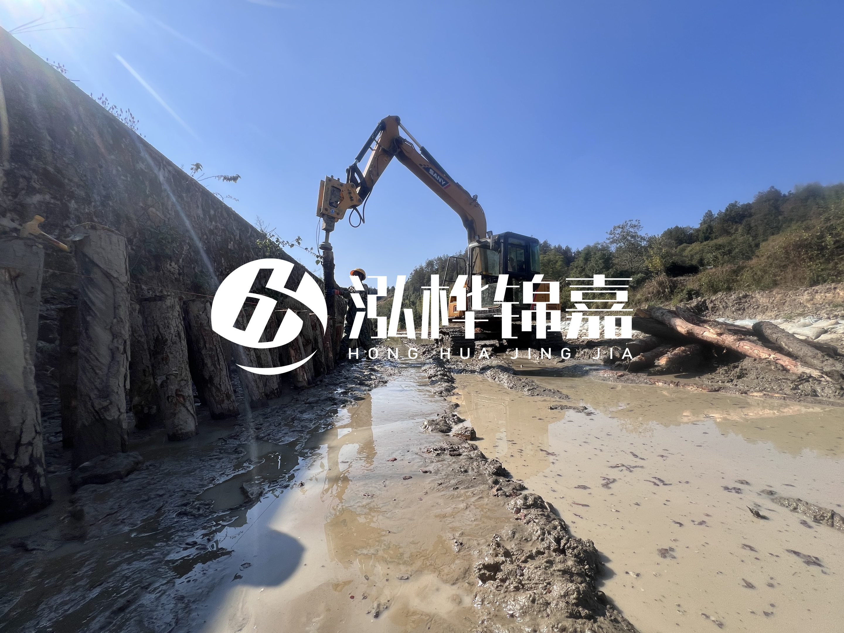 貴港挖機打木樁專業施工-松木樁進場驗收標準？